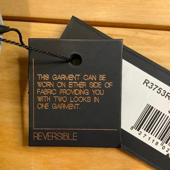 RENUAR Liquid Black/Silver Reversible Quilted Puffer Jacket Size M - Picture 15 of 16